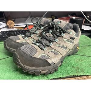 Merrell Moab Hiking Shoes Womens 7.5 Vibram Select Dry